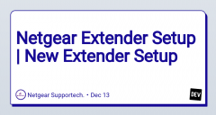 Netgear Extender Setup | New Extender Setup