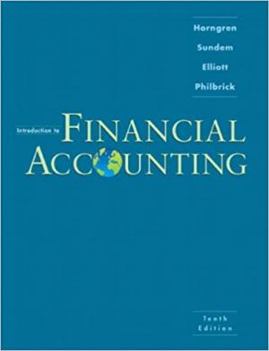 Introduction to Financial Accounting 10th Edition