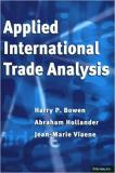 Applied International Trade Analysis (Studies In International Economics) 